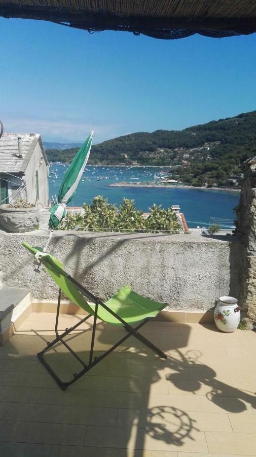Il Nido Dei Gabbiani Villa ปอร์โตเวเนเร ภายนอก รูปภาพ